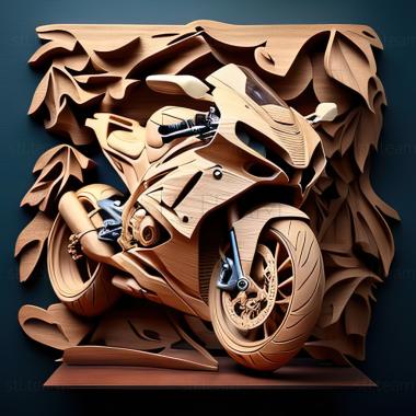 3D модель BMW S 1000 RR (STL)